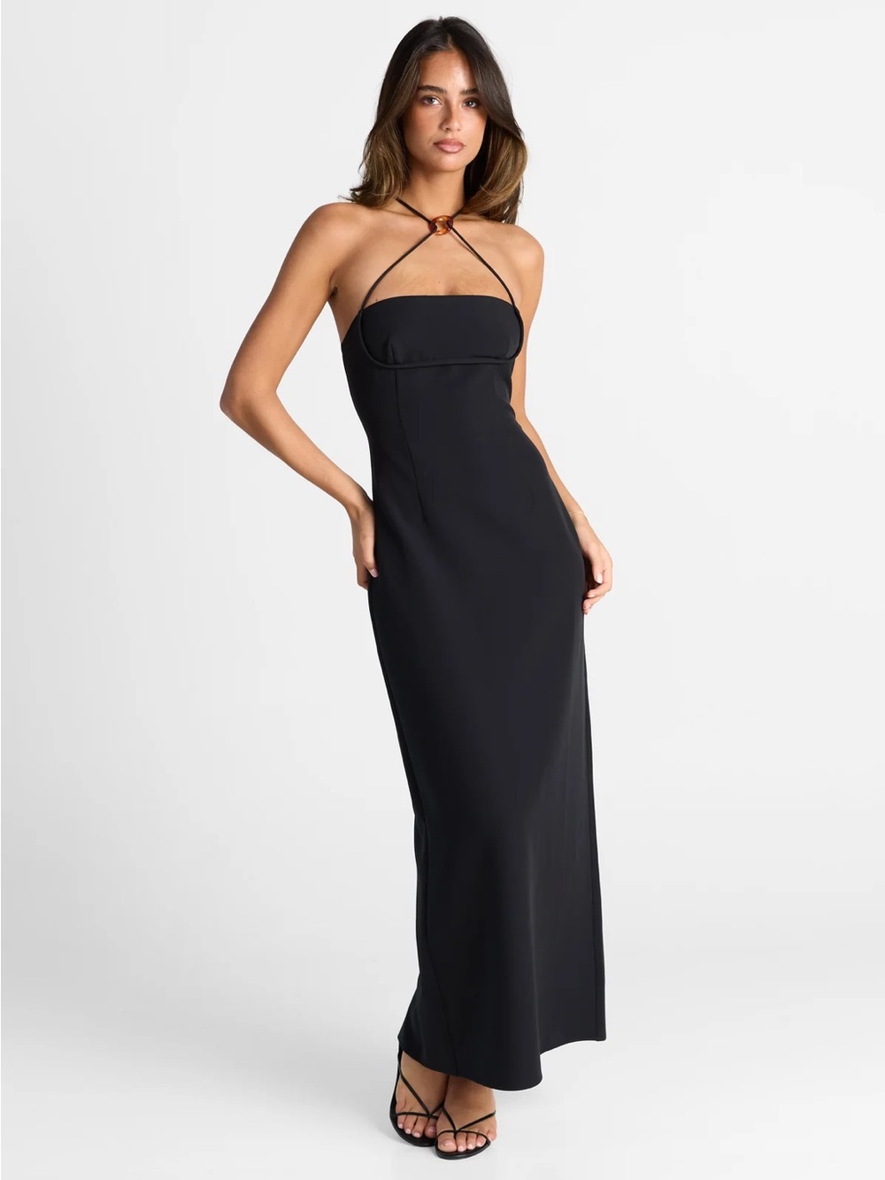 Sasha Therese ROSALIE MAXI DRESS BLACK